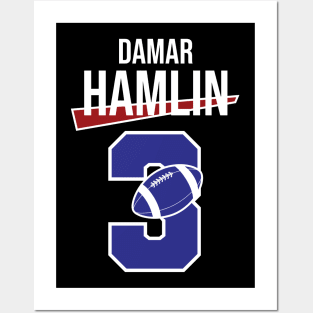 Damar hamlin is 3 Posters and Art